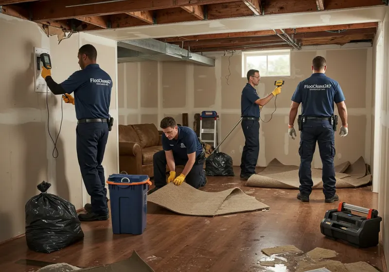 Flood DamageMaterial Assessment and Debris Removal process in Tustin, CA